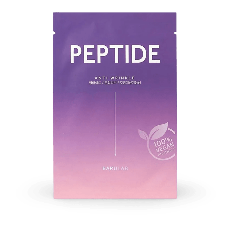 Lakštinė kaukė BARULAB The Clean Vegan Mask PEPTIDE