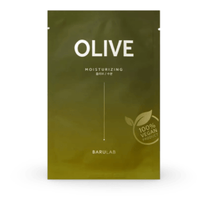 Lakštinė kaukė BARULAB The Clean Vegan Mask – OLIVE