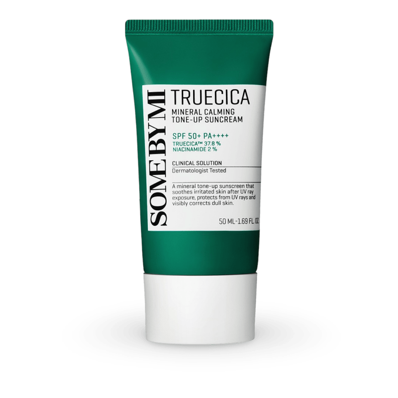 Veido apsauga nuo saulės SOME BY MI Truecica Mineral Calming Tone-Up Suncream SPF50+ PA++++, 50ml