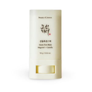 Pieštukinis kremas nuo saulės Beauty of Joseon Matte Sun Stick: Mugwort + Camelia SPF50+ PA+++, 18g