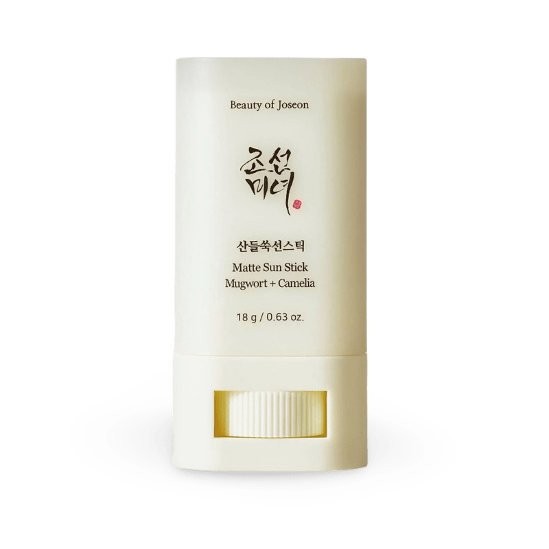 Pieštukinis kremas nuo saulės Beauty of Joseon Matte Sun Stick: Mugwort + Camelia SPF50+ PA+++, 18g