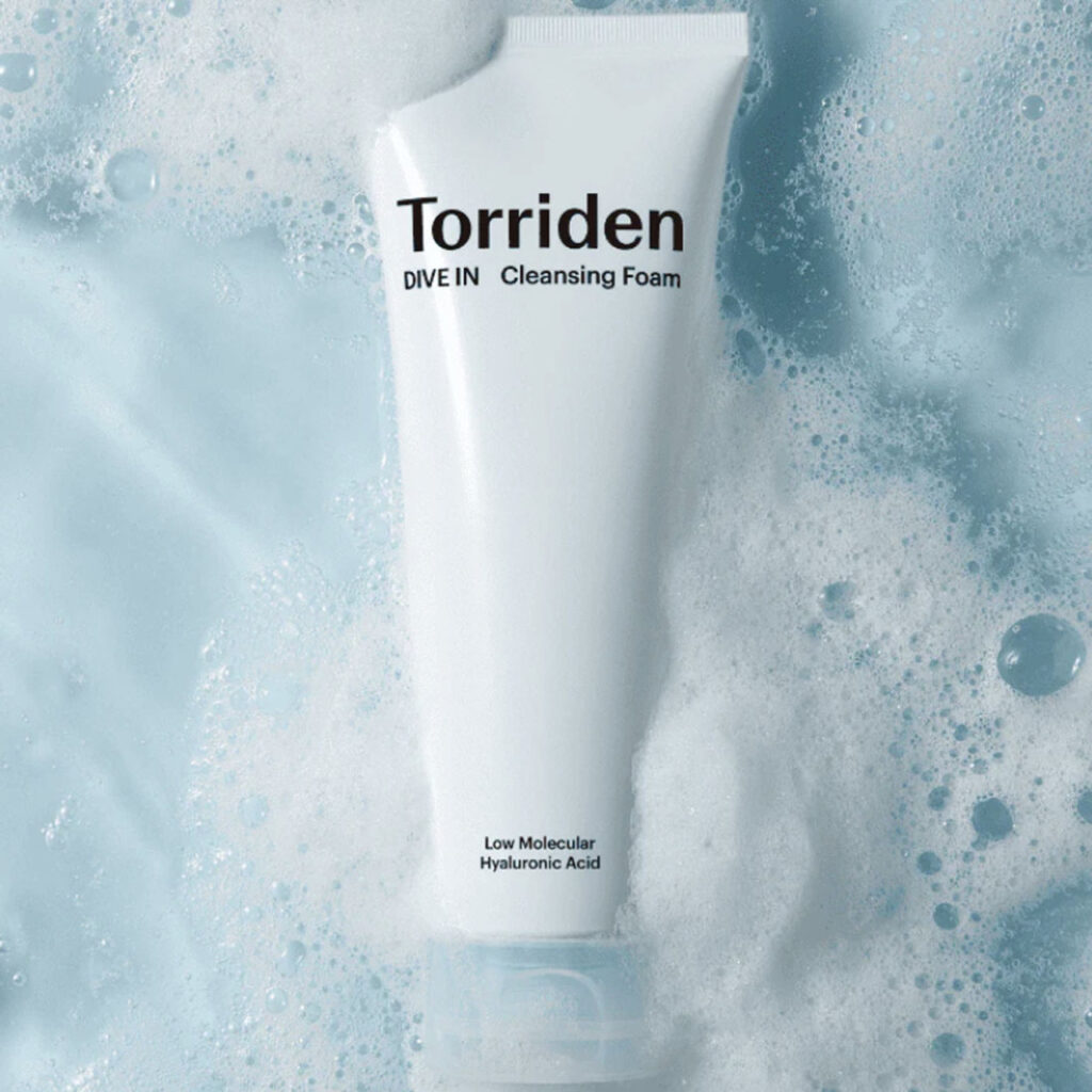 Torriden - DIVE-IN Low Molecular Hyaluronic Acid Cleansing Foam tekstūra
