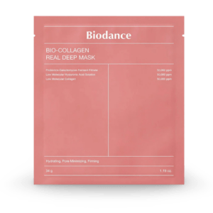 Lakštinė kaukė BIODANCE Bio-Collagen Real Deep Mask, 34g