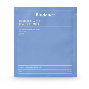 Lakštinė kaukė BIODANCE Hydro Cera-nol Real Deep Mask, 34g