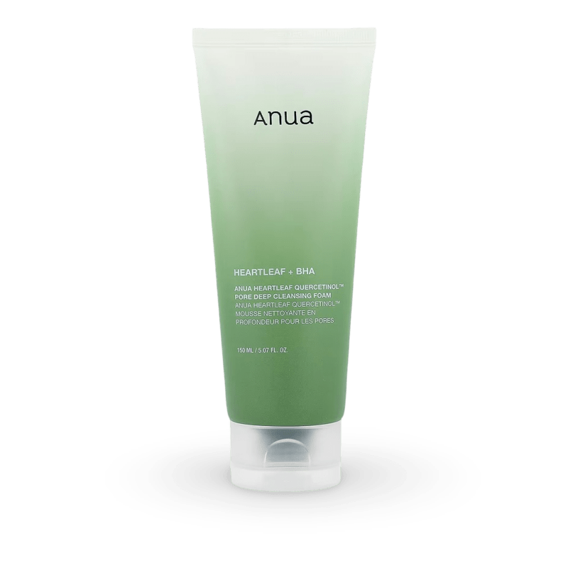 Prausiklis Anua Heartleaf Quercetinol Pore Deep Cleansing Foam, 150ml
