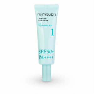 Apsauginis kremas nuo saulės Numbuzin No.1 Clear Filter Sun Essence SPF50+ PA+++, 50ml
