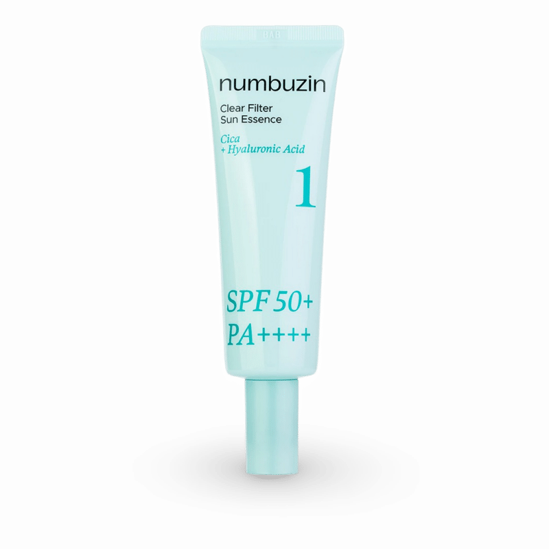 Apsauginis kremas nuo saulės Numbuzin No.1 Clear Filter Sun Essence SPF50+ PA+++, 50ml