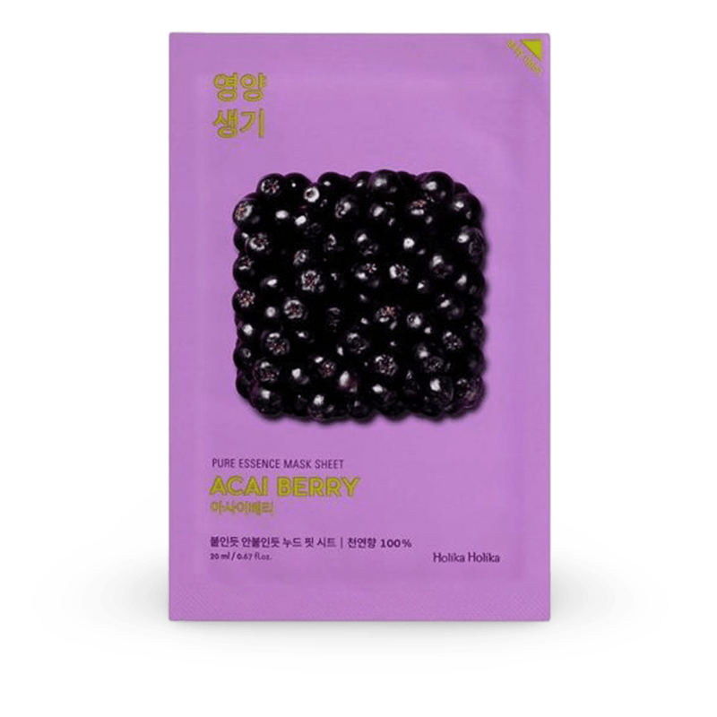 Lakštinė kaukė HOLIKA HOLIKA Acai Berry Sheet Mask, 20g