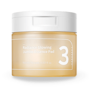 Veido esencija Numbuzin No.3 Radiance Glowing Jumbo Essence Pad, 70vnt.