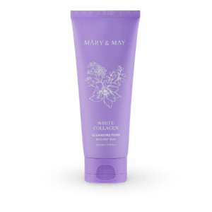 Veido prausiklis Mary&May White Collagen Cleansing Foam, 150ml