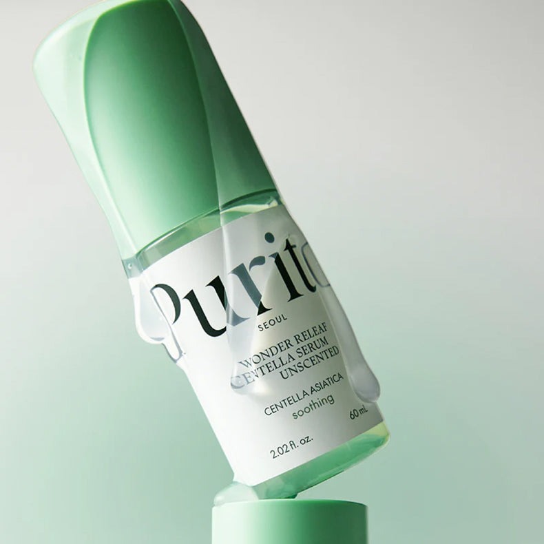 PURITO Seoul Wonder Releaf Centella Serum Unscented, 60ml konsistencija