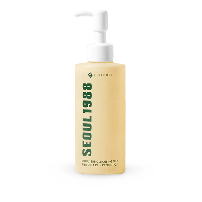 Makiažo valiklis K-SECRET SEOUL 1988 Cleansing Oil : Pine Cica 1% + Probiotics, 200ml