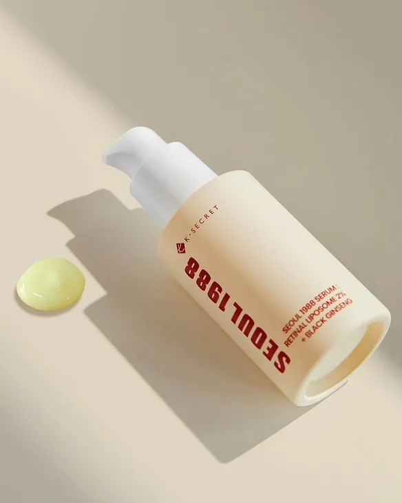 K-SECRET SEOUL 1988 Serum : Retinal Liposome 2% + Black Ginseng, 30ml konsistencija