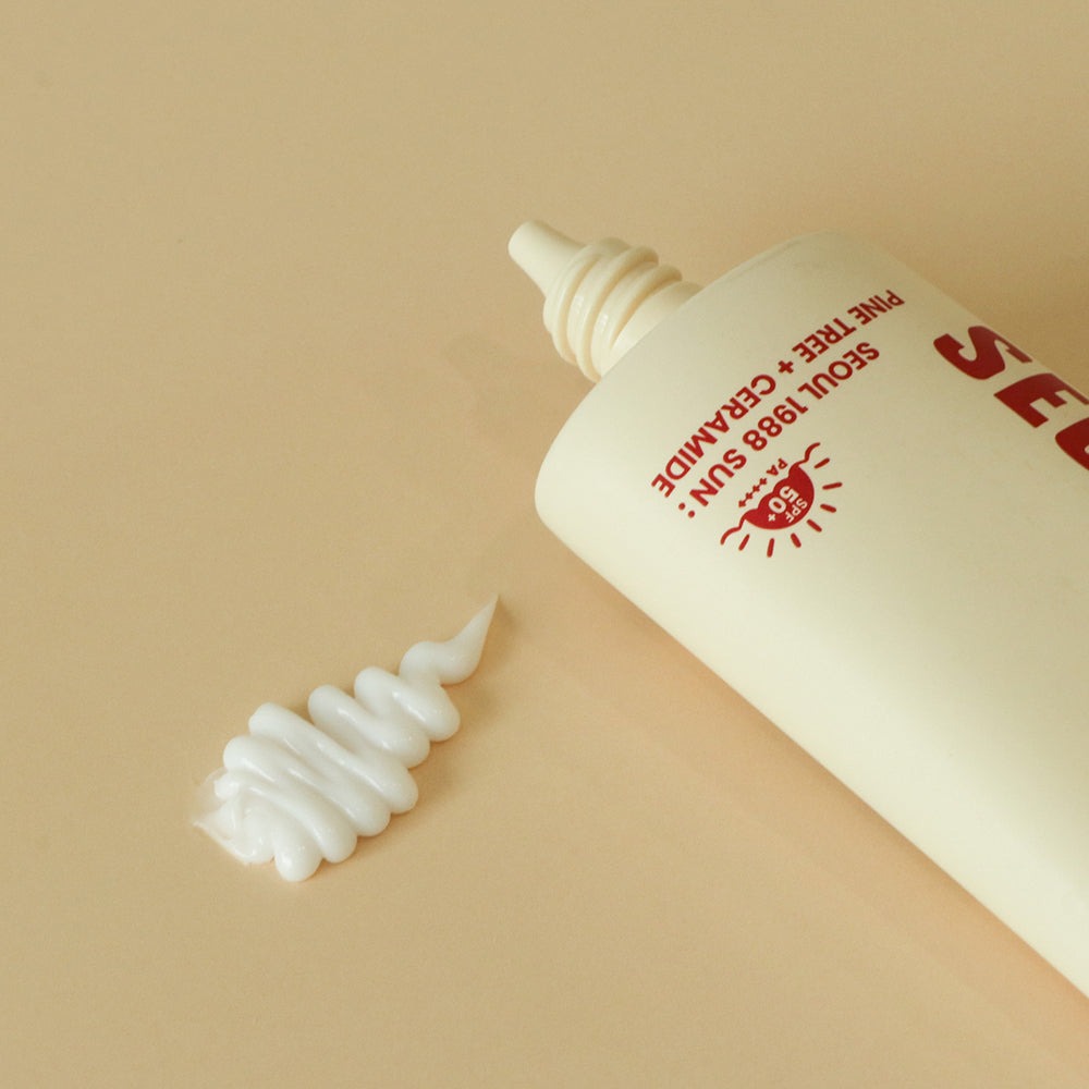 K-SECRET SEOUL 1988 Sun : Pine Tree + Ceramide, 50ml konsistencija