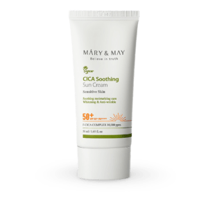Kremas nuo saulės Mary&May Vegan CICA Soothing Sun Cream SPF50+ PA++++, 50ml