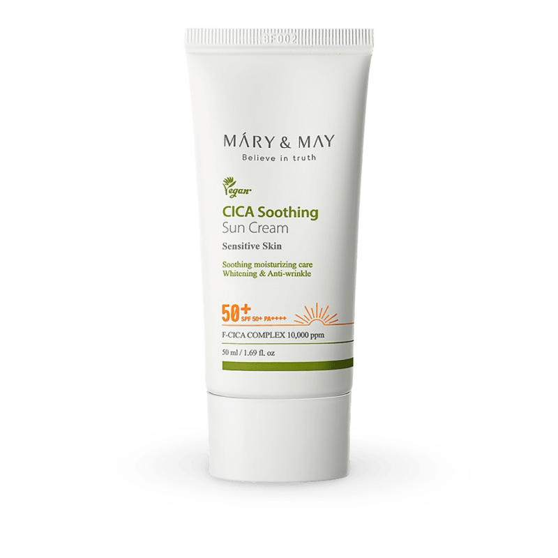 Kremas nuo saulės Mary&May Vegan CICA Soothing Sun Cream SPF50+ PA++++, 50ml