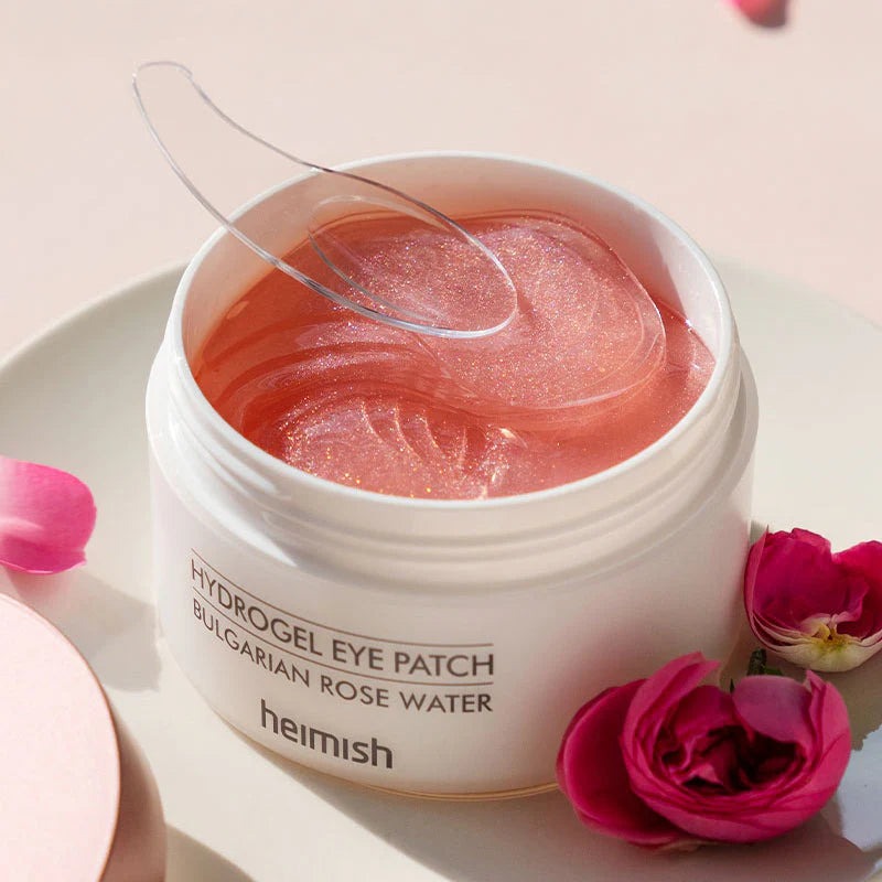 Heimish Hydrogel Eye Patch Bulgarian Rose Water, 60vnt. paakių padeliai