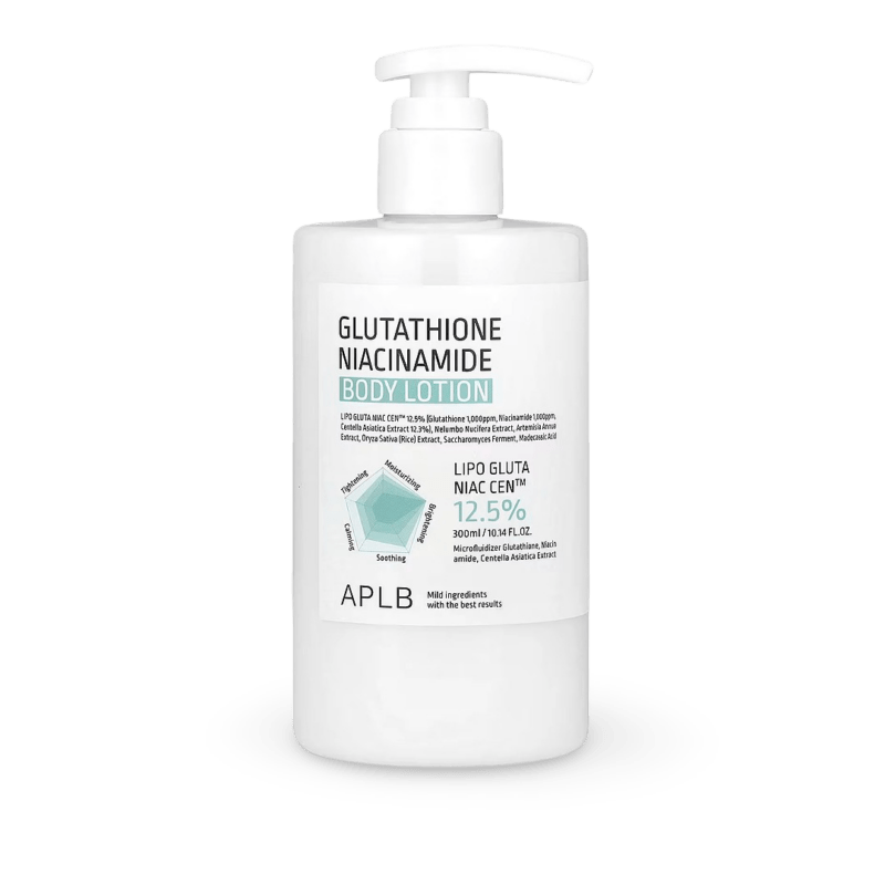Kūno losjonas APLB Glutathione Niacinamide Body Lotion, 300ml
