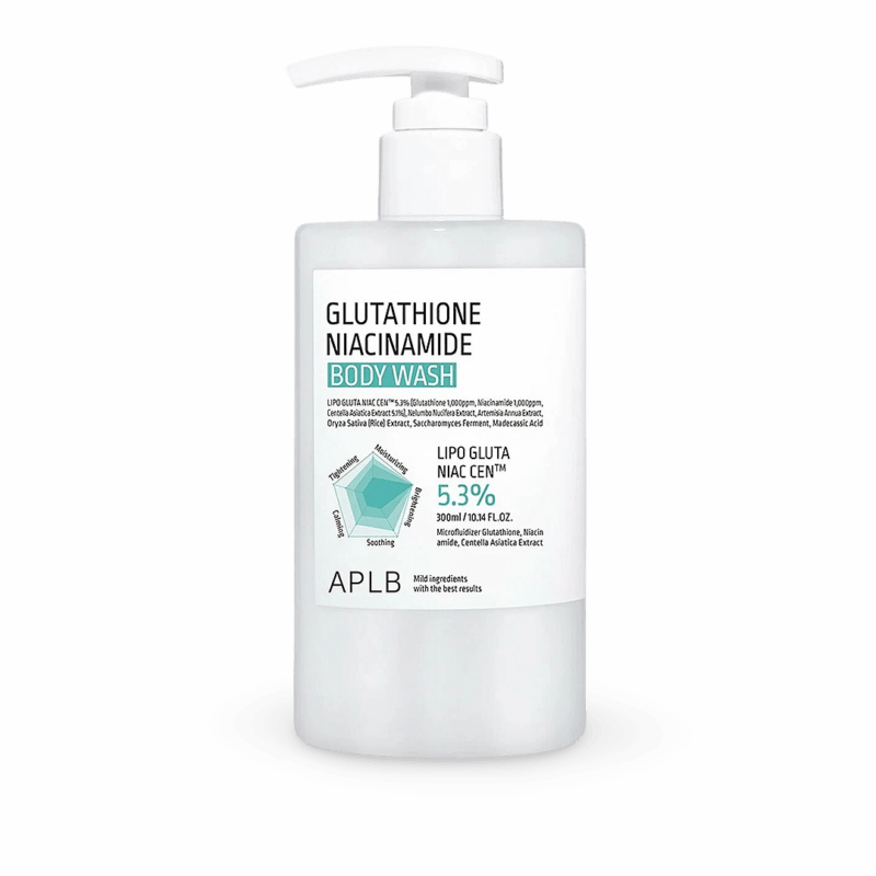 Kūno prausiklis APLB Glutathione Niacinamide Body Wash, 300ml