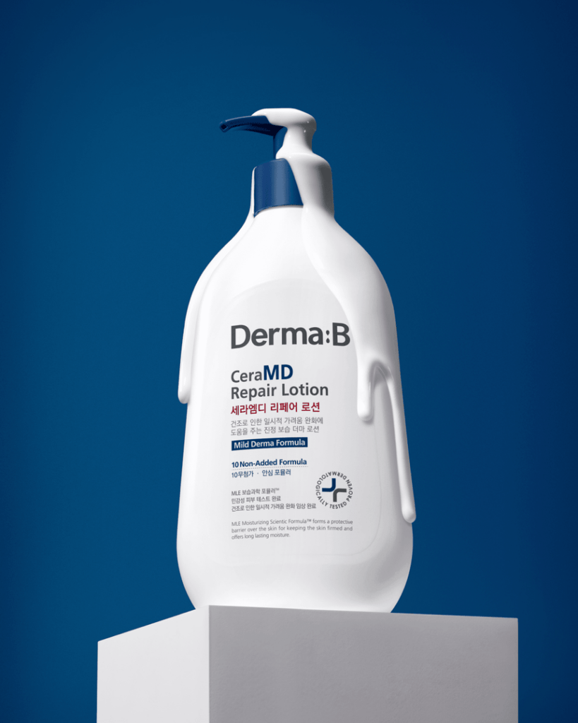 Derma:B CeraMD Repair Lotion, 400ml konsistencija