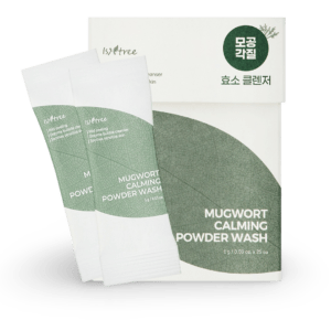 Prausimosi pudra Isntree Mugwort Calming Powder Wash, 25vnt.