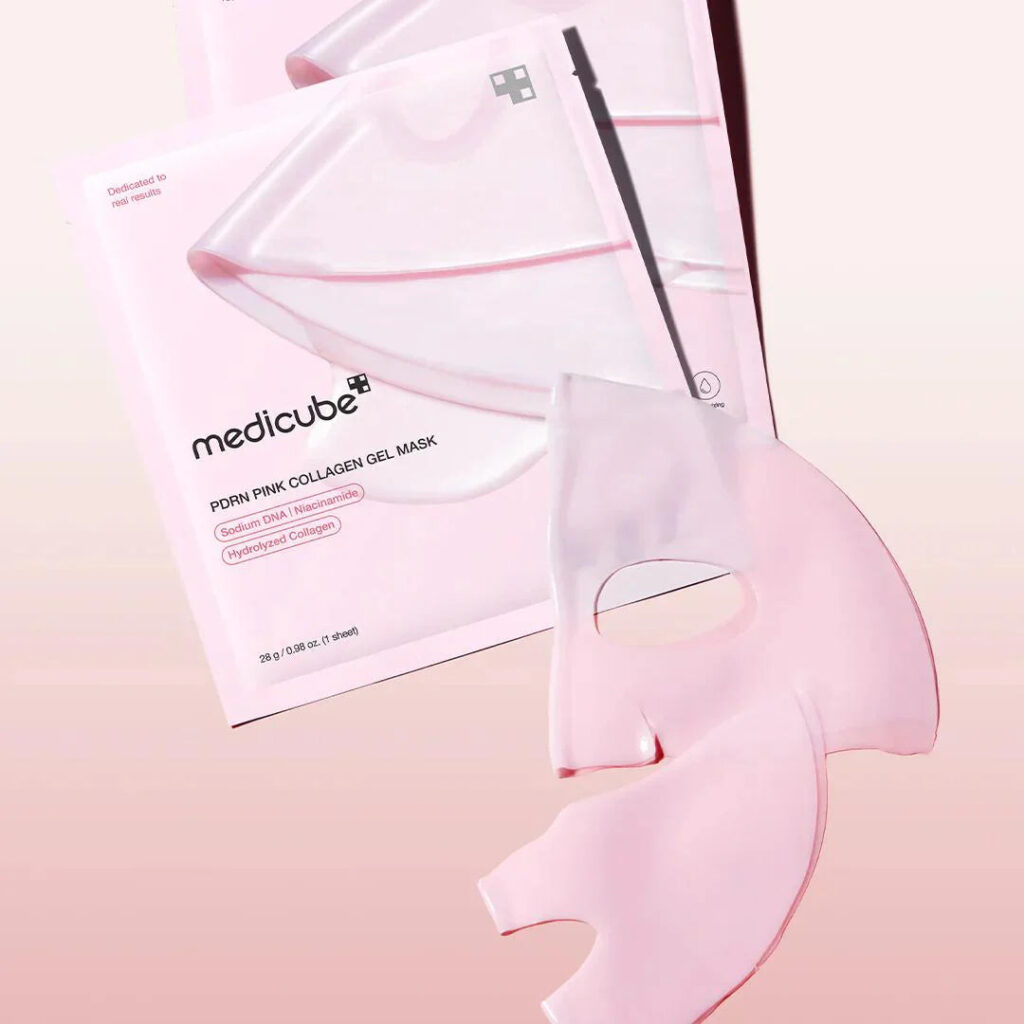 Medicube PDRN Pink Collagen Gel Mask, 28g kaukė