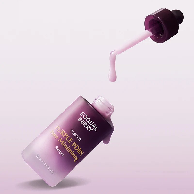 EQQUALBERRY Purple PDRN Pore Minimizing Serum, 30ml konsistencija
