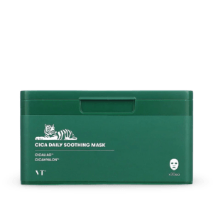 Lakštinės veido kaukės VT Cosmetics Cica Daily Soothing Mask, 30vnt.