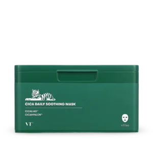 Lakštinės veido kaukės VT Cosmetics Cica Daily Soothing Mask, 30vnt.