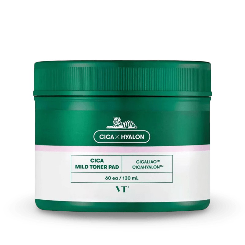 Toniko padeliai VT Cosmetics Cica Mild Toner PAD, 60vnt.