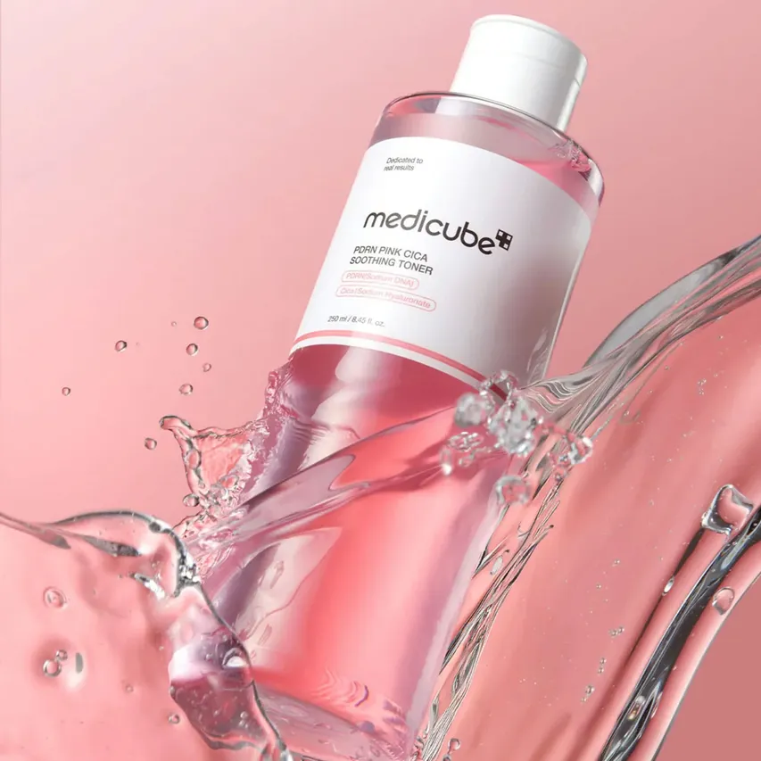 Medicube PDRN Pink CICA Soothing Toner, 250ml tonikas