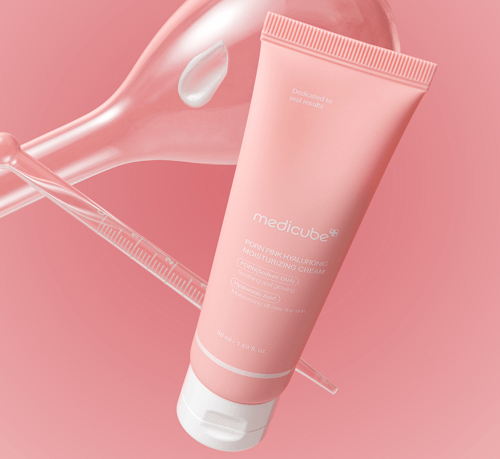 Medicube PDRN Pink Hyaluronic Moisturizing Cream, 50ml kremas