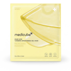 Lakštinė kaukė Medicube Kojic Acid Turmeric Brightening Gel Mask, 28g