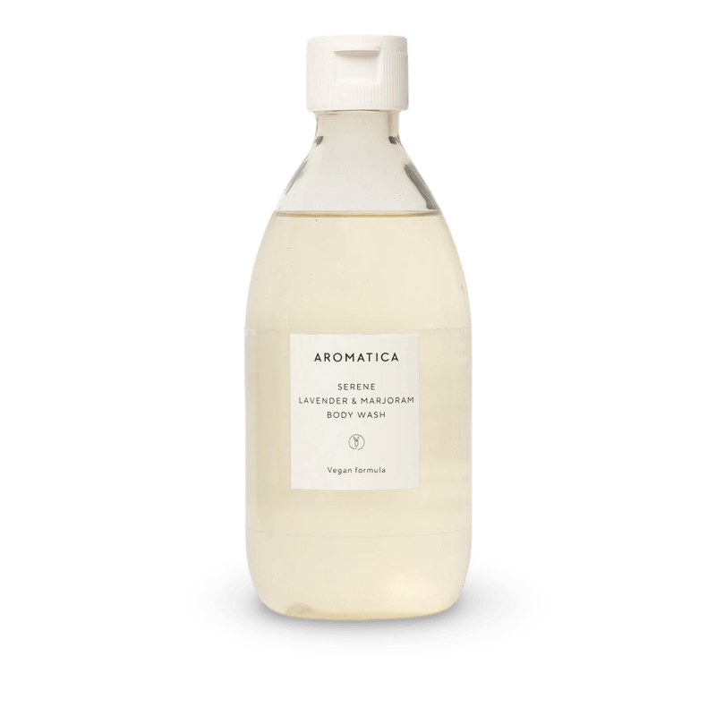 Kūno prausiklis AROMATICA Serene Lavender & Marjoram Body Wash, 300ml