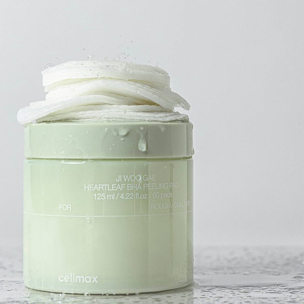 Celimax BHA Heartleaf Peeling Pad, 60vnt. padeliai