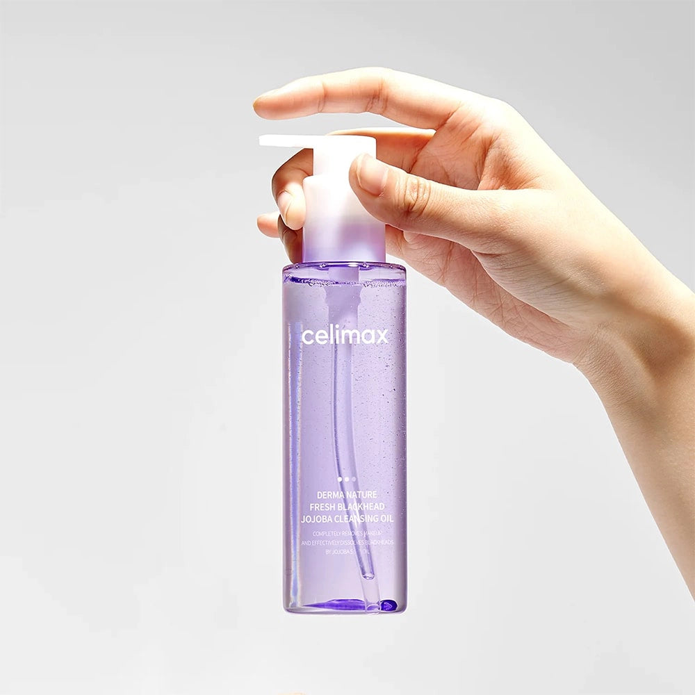 Celimax Derma Nature Fresh Blackhead Jojoba Cleansing Oil, 150ml valomasis aliejus