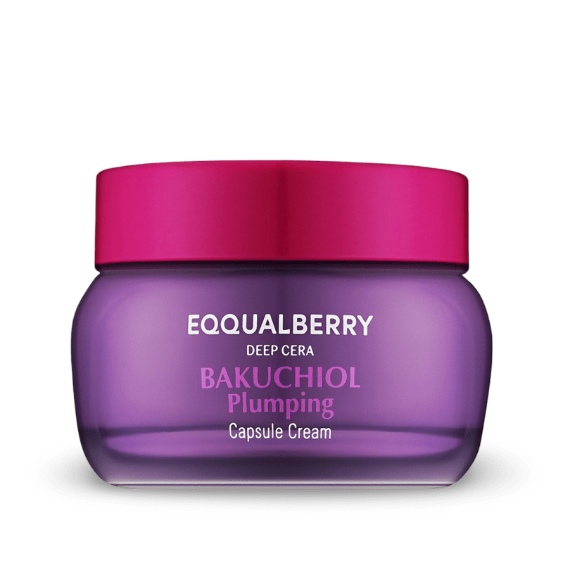 Veido kremas EQQUALBERRY Bakuchiol Plumping Capsule Cream, 50ml