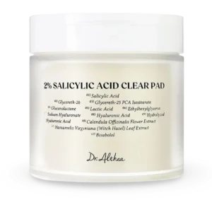 Veido toniko padeliai Dr.Althea 2% Salicylic Acid Clear Pad, 60vnt.