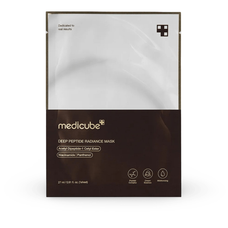 Lakštinė veido kaukė Medicube Deep Peptide Radiance Mask, 27ml