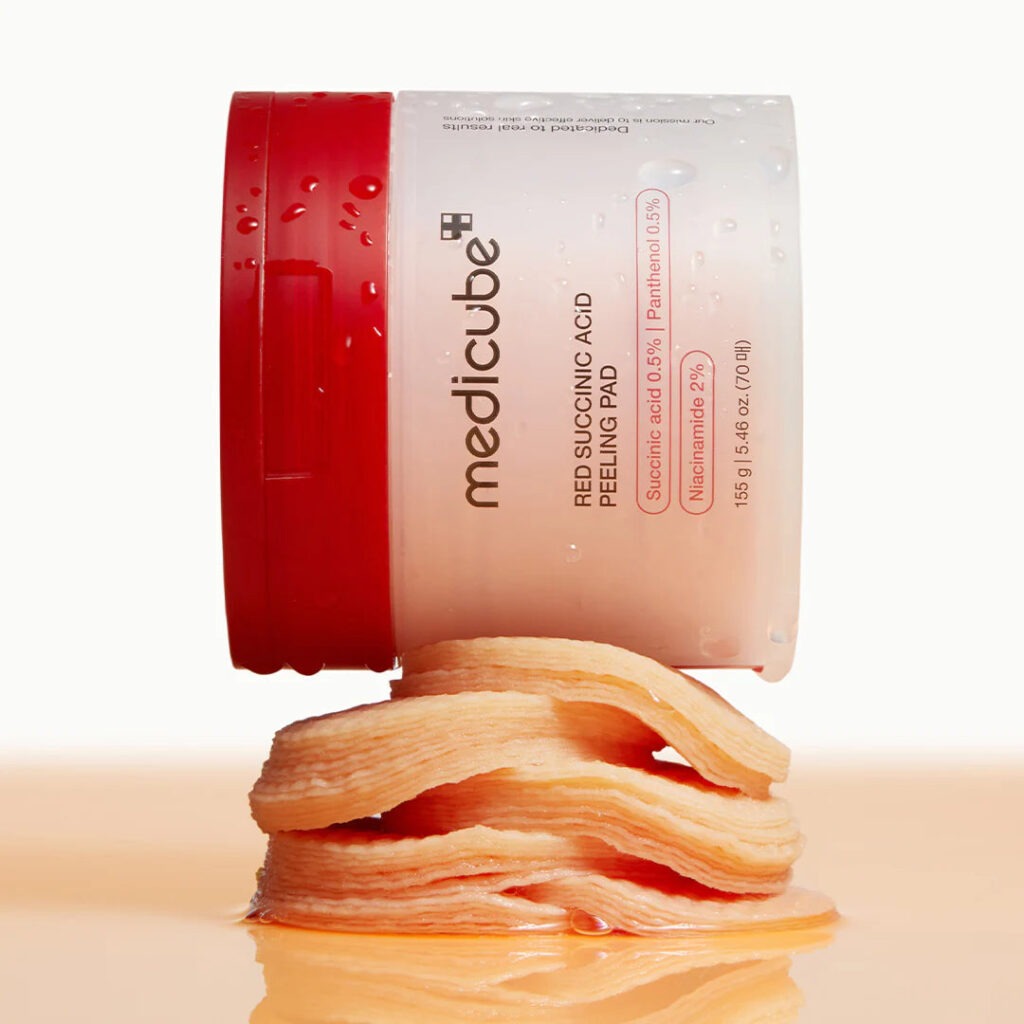 Medicube Red Succinic Acid Peeling Pad, 70vnt. padeliai