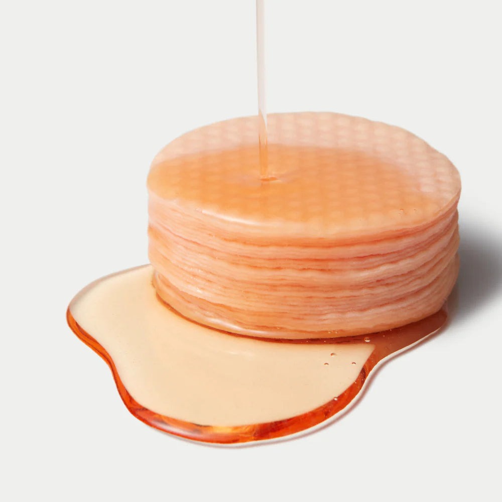 Medicube Red Succinic Acid Peeling Pad, 70vnt. tekstūra