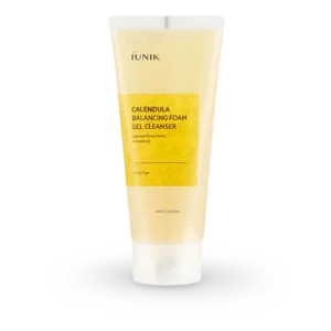 Veido prausiklis iUNIK Calendula Balancing Foam Gel Cleanser, 150ml