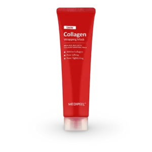 Tepama veido kaukė MEDI-PEEL Red Lacto Collagen Wrapping Mask, 70ml