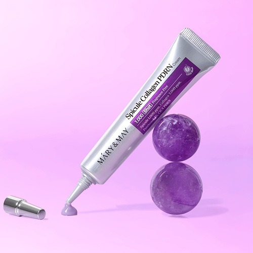 Mary&May Spicule Collagen PDRN Cream, 15g konsistencija