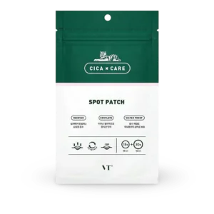 Spuogų pleistrai VT Cosmetics Cica Spot Patch, 48vnt.