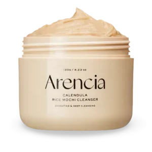 Veido prausiklis Arencia Calendula Rice Mochi Cleanser, 120g
