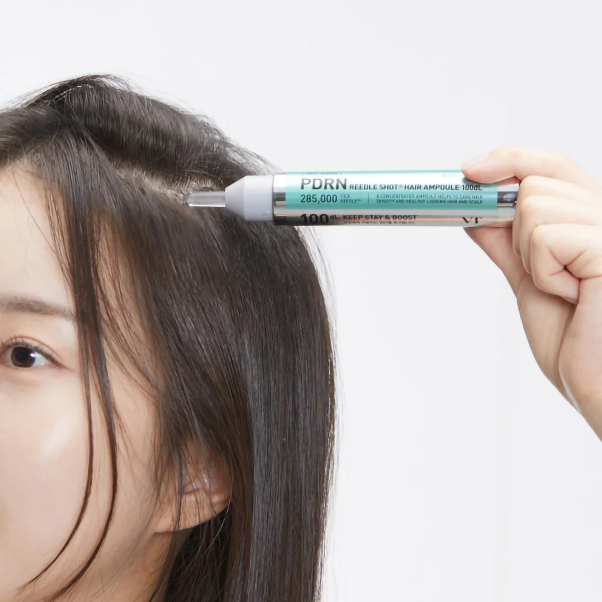 VT Cosmetics PDRN Reedle Shot Hair Ampoule 100dL, 15ml ampulė