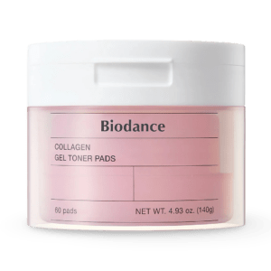 Veido toniko padeliai Biodance Collagen Gel Toner Pads, 60vnt.