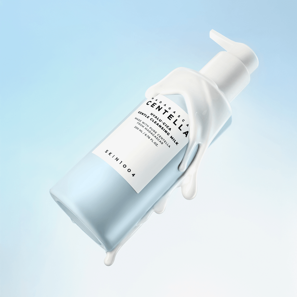 SKIN1004 Madagascar Centella Hyalu-Cica Gentle Cleansing Milk, 200ml konsistencija