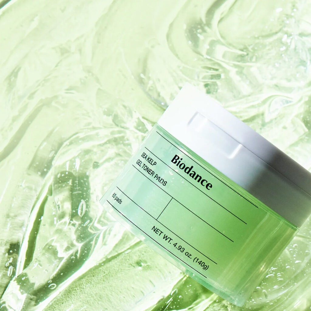 Biodance Sea Kelp Gel Toner Pads, 60vnt. padeliai